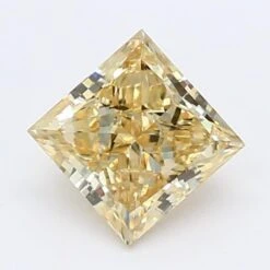 1.07Ct Intense Yellow SI2 IGI Certified Princess Lab Grown Diamond(Diamond 19 Lg12350516)