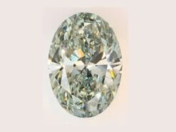2.77Ct Dark Green VS1 IGI Certified Oval Lab Grown Diamond(Diamond 19 Lg12401801)