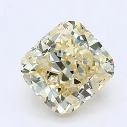 1.16Ct Fancy Light Yellow VS2 IGI Certified Cushion Lab Grown Diamond(Diamond 19 Lg12484713)
