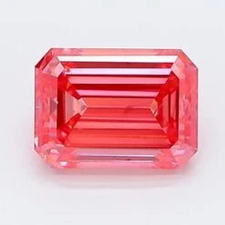 1.05Ct Vivid Pink SI2 IGI Certified Emerald Lab Grown Diamond(Diamond 19 Lg12509004)