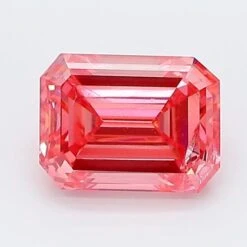 1.04Ct Vivid Pink I1 IGI Certified Emerald Lab Grown Diamond(Diamond 19 Lg12509005)