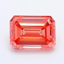 1.03Ct Vivid Pink VS1 IGI Certified Emerald Lab Grown Diamond(Diamond 19 Lg12509007)