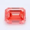 1.03Ct Vivid Pink SI1 IGI Certified Emerald Lab Grown Diamond(Diamond 19 Lg12509008) -NEWWORLD DIAMONDS LG12509008
