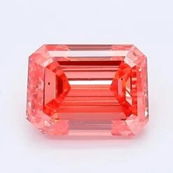 1.03Ct Vivid Pink SI1 IGI Certified Emerald Lab Grown Diamond(Diamond 19 Lg12509008)