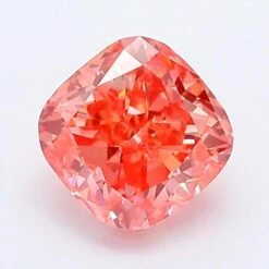 1.13Ct Vivid Pink VS2 IGI Certified Cushion Lab Grown Diamond(Diamond 19 Lg12509012)