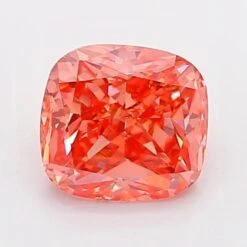 1.1Ct Vivid Pink VS1 IGI Certified Cushion Lab Grown Diamond(Diamond 19 Lg12509014)
