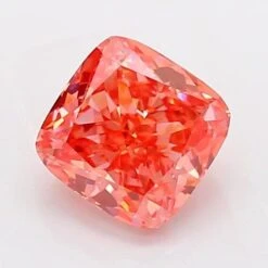 1.02Ct Vivid Pink SI1 IGI Certified Cushion Lab Grown Diamond(Diamond 19 Lg12509019)