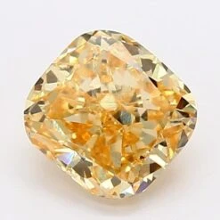 1.32Ct Intense Yellow VS1 IGI Certified Cushion Lab Grown Diamond(Diamond 19 Lg12509916)
