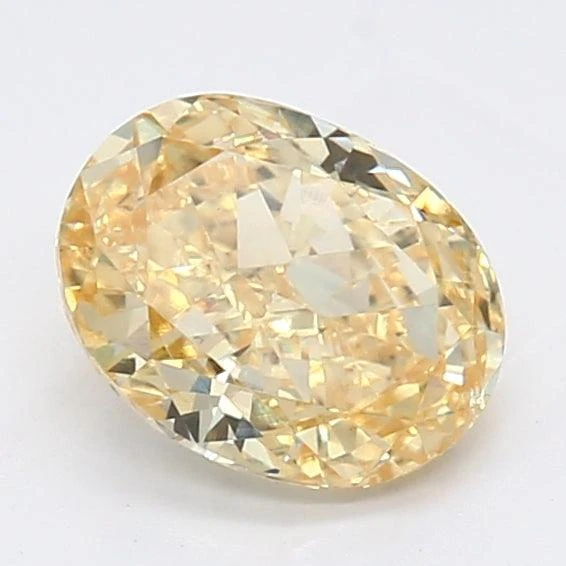 1.23Ct Intense Yellow SI1 IGI Certified Oval Lab Grown Diamond(Diamond 19 Lg12510820) 3 1.23Ct Intense Yellow SI1 IGI Certified Oval Lab Grown Diamond(Diamond 19 Lg12510820)