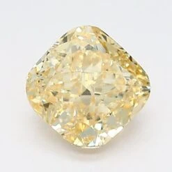 1.04Ct Fancy Yellow VS2 IGI Certified Cushion Lab Grown Diamond(Diamond 19 Lg12606806)