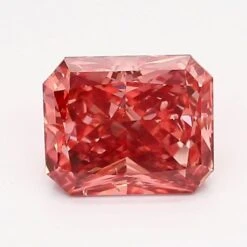 1Ct Vivid Pink SI2 IGI Certified Radiant Lab Grown Diamond(Diamond 19 Lg12846801)