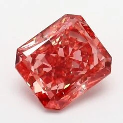1.03Ct Vivid Pink SI2 IGI Certified Radiant Lab Grown Diamond(Diamond 19 Lg12846803)