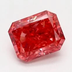 1.2Ct Deep Pink SI2 IGI Certified Radiant Lab Grown Diamond(Diamond 19 Lg12846808)