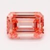 1.01Ct Fancy Pink VS1 IGI Certified Emerald Lab Grown Diamond(Diamond 19 Lg12846901)