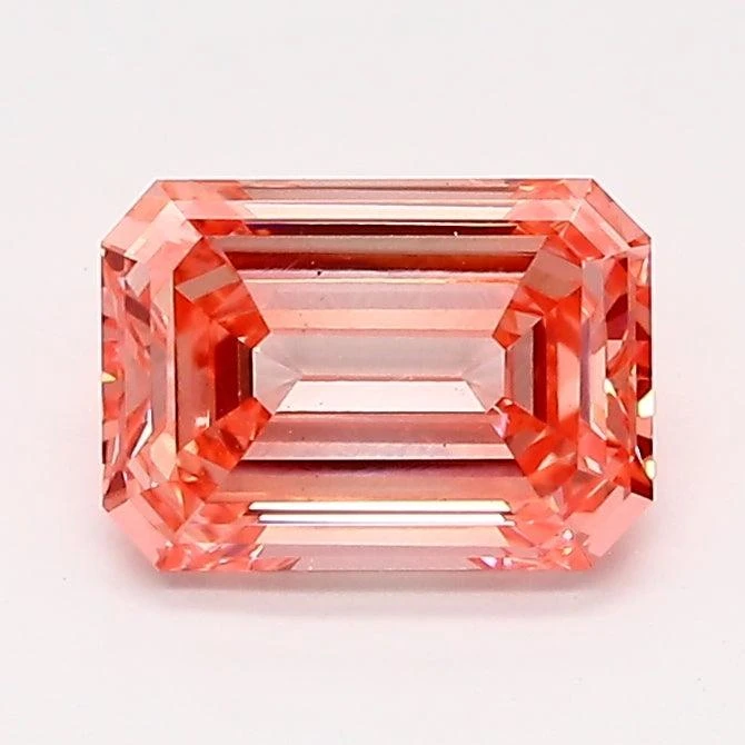 1.01Ct Fancy Pink VS1 IGI Certified Emerald Lab Grown Diamond(Diamond 19 Lg12846901) 3 1.01Ct Fancy Pink VS1 IGI Certified Emerald Lab Grown Diamond(Diamond 19 Lg12846901)