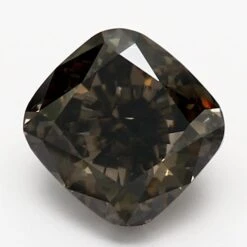 3.11Ct Fancy Black VS1 IGI Certified Cushion Lab Grown Diamond(Diamond 19 Lg12960103)