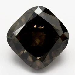 3.54Ct Fancy Black VS2 IGI Certified Cushion Lab Grown Diamond(Diamond 19 Lg12960104)
