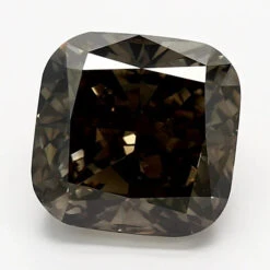 3.55Ct Dark Gray VS2 IGI Certified Cushion Lab Grown Diamond(Diamond 19 Lg12960105)