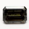 3.8Ct Dark Gray I1 IGI Certified Emerald Lab Grown Diamond(Diamond 19 Lg12960112)