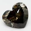 3.68Ct Dark Gray I1 IGI Certified Heart Lab Grown Diamond(Diamond 19 Lg22038701) -NEWWORLD DIAMONDS LG22038701