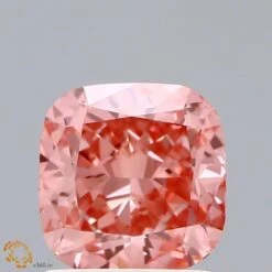 1.2Ct Vivid Pink VS2 IGI Certified Cushion Lab Grown Diamond(Diamond 19 Lg22061406)