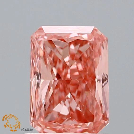 1.03Ct Intense Pink VS1 IGI Certified Radiant Lab Grown Diamond(Diamond 19 Lg22061408) 3 1.03Ct Intense Pink VS1 IGI Certified Radiant Lab Grown Diamond(Diamond 19 Lg22061408)