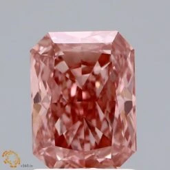 1.13Ct Fancy Pink VS1 IGI Certified Radiant Lab Grown Diamond(Diamond 19 Lg22061409)