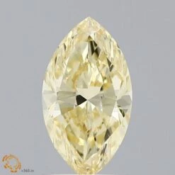 1.26Ct Fancy Yellow VS1 IGI Certified Marquise Lab Grown Diamond(Diamond 19 Lg22100902)