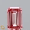 0.69Ct Intense Pink VS1 IGI Certified Emerald Lab Grown Diamond(Diamond 19 Lg22101010) -NEWWORLD DIAMONDS LG22101010
