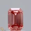 0.9Ct Intense Pink VS1 IGI Certified Emerald Lab Grown Diamond(Diamond 19 Lg22101014) -NEWWORLD DIAMONDS LG22101014