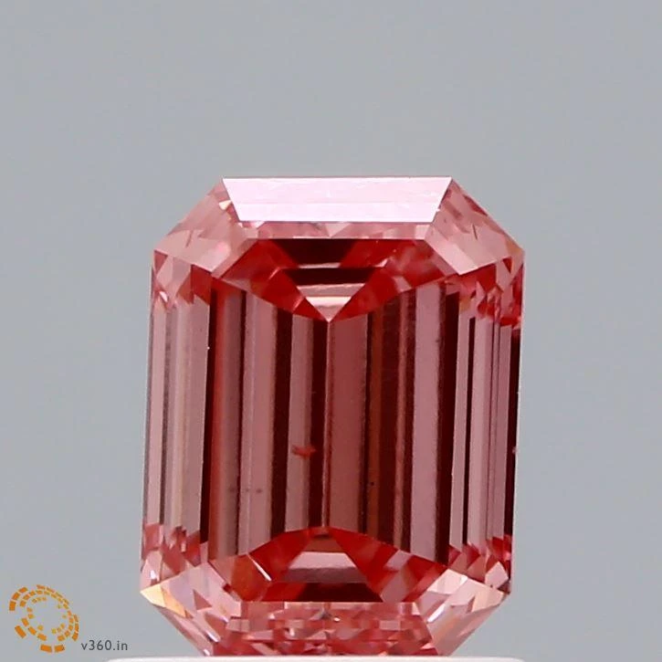 0.93Ct Intense Pink VS2 IGI Certified Emerald Lab Grown Diamond(Diamond 19 Lg22101016) 3 0.93Ct Intense Pink VS2 IGI Certified Emerald Lab Grown Diamond(Diamond 19 Lg22101016)