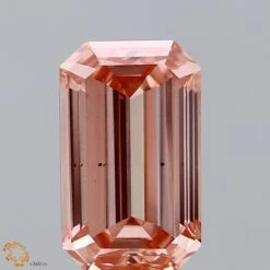 2.57Ct Intense Pink SI1 IGI Certified Emerald Lab Grown Diamond(Diamond 19 Lg22101019)