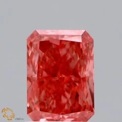 1.03Ct Vivid Pink SI2 IGI Certified Radiant Lab Grown Diamond(Diamond 19 Lg22101216)
