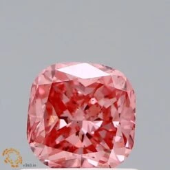 0.64Ct Vivid Pink SI1 IGI Certified Cushion Lab Grown Diamond(Diamond 19 Lg22101409)