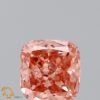 1.14Ct Intense Pink VS2 IGI Certified Cushion Lab Grown Diamond(Diamond 19 Lg22101413) -NEWWORLD DIAMONDS LG22101413