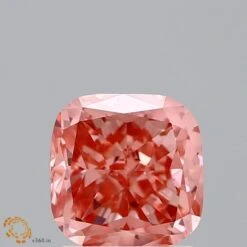 1.84Ct Vivid Pink VS2 IGI Certified Cushion Lab Grown Diamond(Diamond 19 Lg22101418)