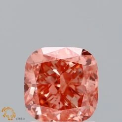 1.9Ct Vivid Pink SI1 IGI Certified Cushion Lab Grown Diamond(Diamond 19 Lg22101419)