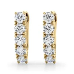 Special Lever Back Earrings 2Ctw(Diamond Earrings 1o2984wg14) -NEWWORLD DIAMONDS LGER017.alt