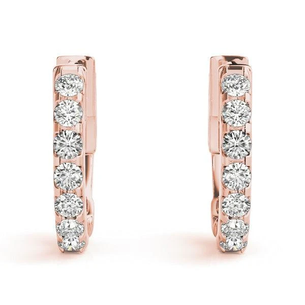 Special Huggie Hoops Petite Earrings 1/4Ctw(Diamond Earrings 1o2991wg14) 9 Special Huggie Hoops Petite Earrings 1/4Ctw(Diamond Earrings 1o2991wg14) - Image 7