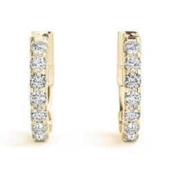 Special Huggie Hoops Petite Earrings 1/4Ctw(Diamond Earrings 1o2991wg14) 14 Special Huggie Hoops Petite Earrings 1/4Ctw(Diamond Earrings 1o2991wg14) -NEWWORLD DIAMONDS LGER025.ver .alt