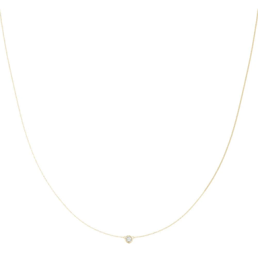 Special Station Solitaire Necklace 1/4Ct(Special Necklace Small Surprise) 4 Special Station Solitaire Necklace 1/4Ct(Special Necklace Small Surprise) - Image 2