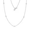 Diamond Station Necklace 1/2Ctw(Diamond Station Necklace By Yard)