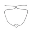 Heart Bolo Bracelet - 1/4Ctw(Heart Bolo Diamond Bracelet) 2 Heart Bolo Bracelet - 1/4Ctw(Heart Bolo Diamond Bracelet) -NEWWORLD DIAMONDS NWM1116C.25SS 1