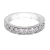 Pave Milgrain Band - 1.0Ctw(Pave Milgrain Band 1 0ctw) -NEWWORLD DIAMONDS NWM1858C1.0SS 1