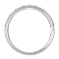 Pave Milgrain Band - 1/2Ctw(Pave Milgrain Band Lab Grown Diamonds) -NEWWORLD DIAMONDS NWM2066C.50SS 5