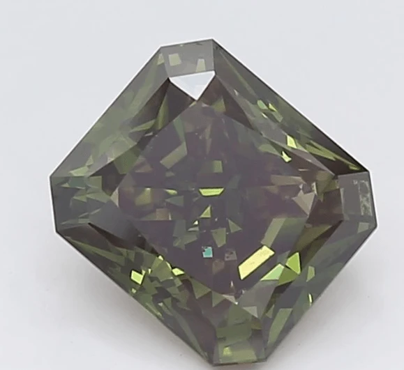 1.72Ct Dark Green VVS2 IGI Certified Radiant Lab Grown Diamond(Diamond 19 Lg12019602) 3 1.72Ct Dark Green VVS2 IGI Certified Radiant Lab Grown Diamond(Diamond 19 Lg12019602)
