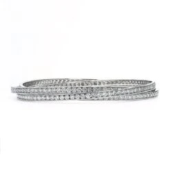 Abbey Bangle - 14.00 Ct. T.W.(Diamond Bangle 454901)