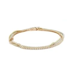 Addison Bracelet 1 1/2Ctw(Addison Diamond Bracelet 456850) -NEWWORLD DIAMONDS addison bracelet 1 12ctw for bracelet gemstone jewelry Stacked