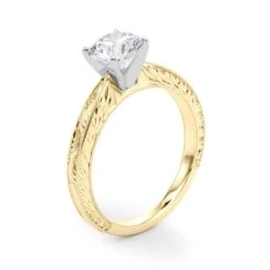 Addison Engagement Ring 1.0 Ct IGI Certified(Addison Solitaire Engagement Ring) -NEWWORLD DIAMONDS addison engagement ring 1 0 ct igi certified for ring gemstone jewelry 6
