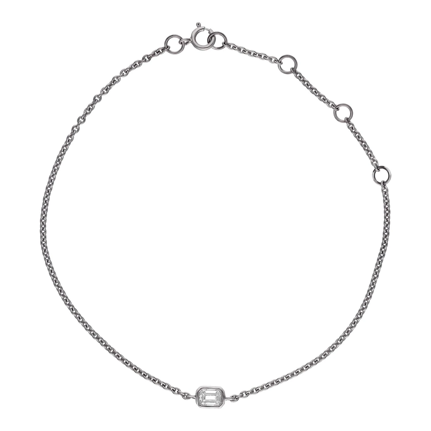 Adele Emerald Solitaire Bracelet(Adele Solitaire Bracelet 453849) 3 Adele Emerald Solitaire Bracelet(Adele Solitaire Bracelet 453849)